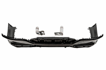 BMW 7 Serie G70/G71 2022– Achterbumperdiffuser met uitlaateindstukken (voor M760, M-Sport en i7 M70) foto 6