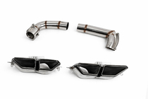 BMW 7 Serie G70/G71 2022– Achterbumperdiffuser met uitlaateindstukken (voor M760, M-Sport en i7 M70) foto 9