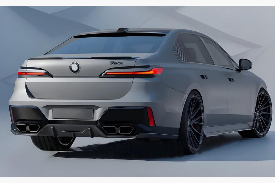 BMW 7 Serie G70/G71 2022– Achterruitspoiler (vizier) Image