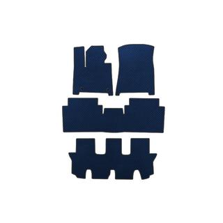 EVA automatten (3 rijen, blauw) Hyundai Santa Fe 5 2023–