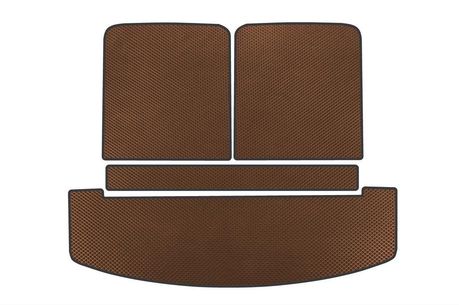Hyundai Santa Fe 5 2023– Kofferbakmat EVA V2 (Bruin) Image