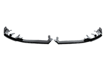 BMW 5/i5 Serie G60/G60E/G61 2023– Front bumper lip Lip Gloss Black (voor M-Sport) foto 3