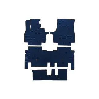 EVA automatten (3 rijen, blauw)