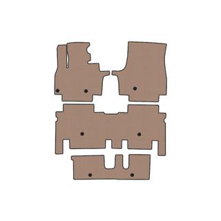 Rubberen automatten Carsuit (3 rijen, Beige) foto 1