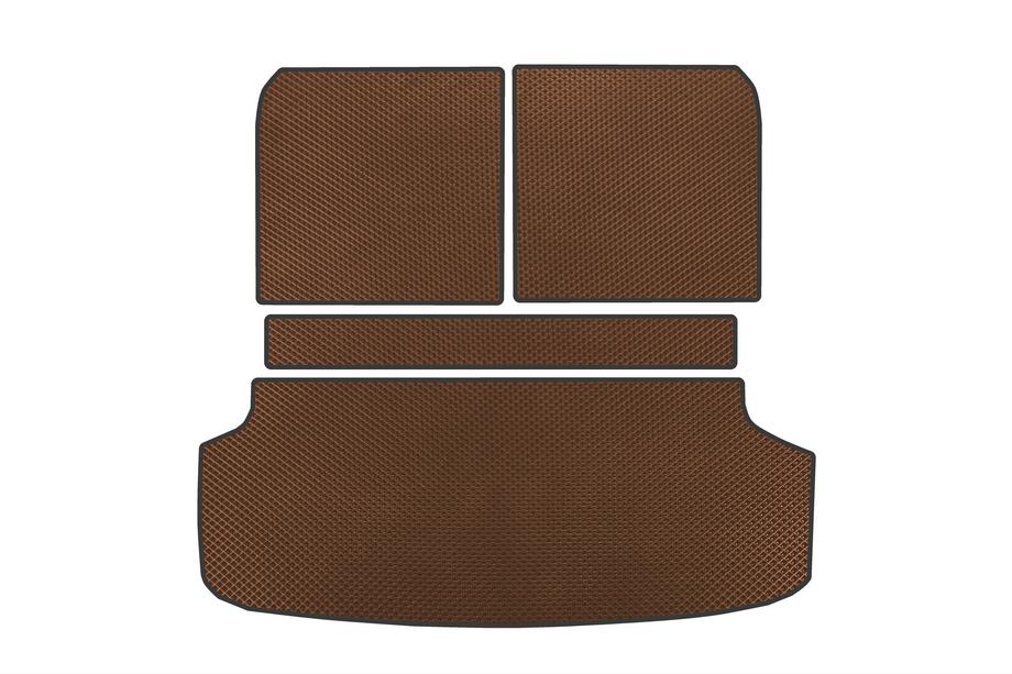 KIA EV9 Kofferbakmat EVA V2 (Bruin) Image