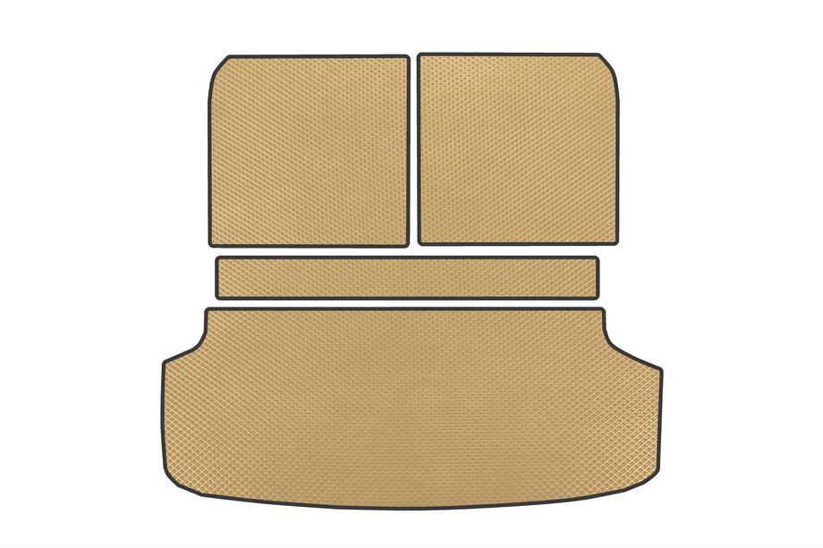 KIA EV9 EVA V2 kofferbakmat (Beige) Image