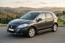 Suzuki SX4 S-Cross 2013–2016 Allmond Black side steps (2 st., aluminium) foto 1