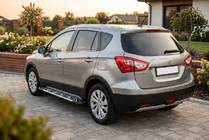 Suzuki SX4 S-Cross 2013–2016 Sunrise side steps (set van 2, aluminium) foto 1