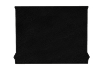 Fiat Doblo II 2010–2022 Premium textiele kofferbakmat (Zwart) foto 1