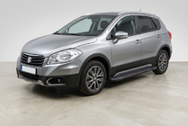 Suzuki SX4 S-Cross 2013–2016 Bosphorus Black side steps (2 st., aluminium) foto 1