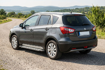 Suzuki SX4 S-Cross 2013–2016 Rainbow zijtreden (set van 2, aluminium) foto 1