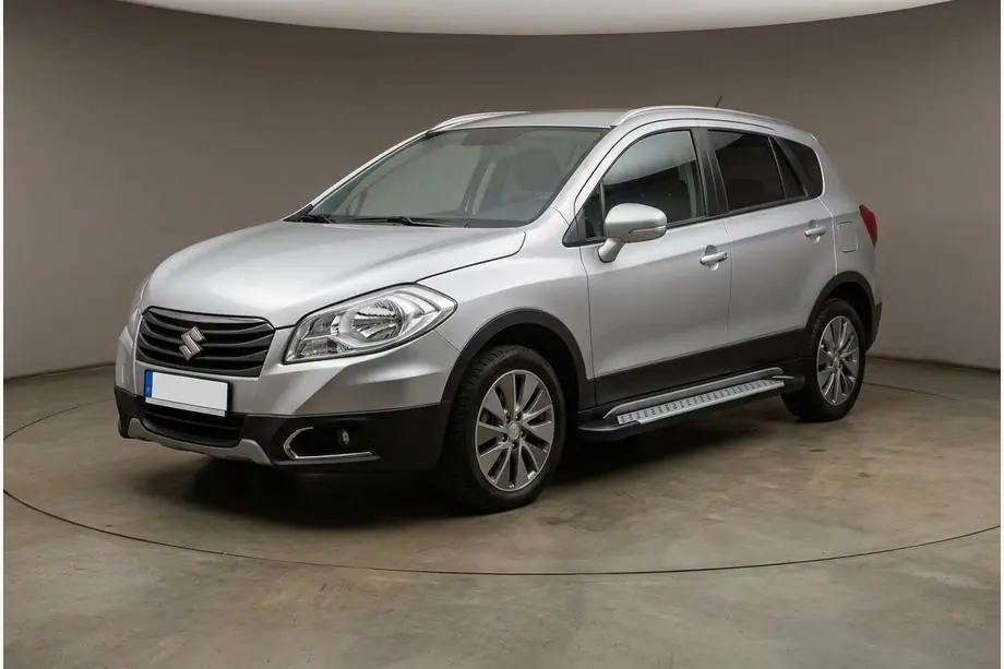 Suzuki SX4 S-Cross 2013–2016 Side steps Allmond Grey (set van 2, aluminium) Image