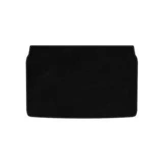 Premium textielen kofferbakmat (Elektro, Zwart) foto 1