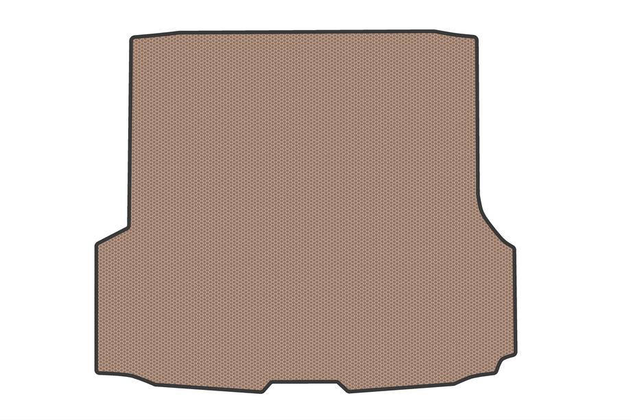BMW 4 Serie F32/F33/F36 2012–2020 Rubberen kofferbakmat (voor F36, beige) Image