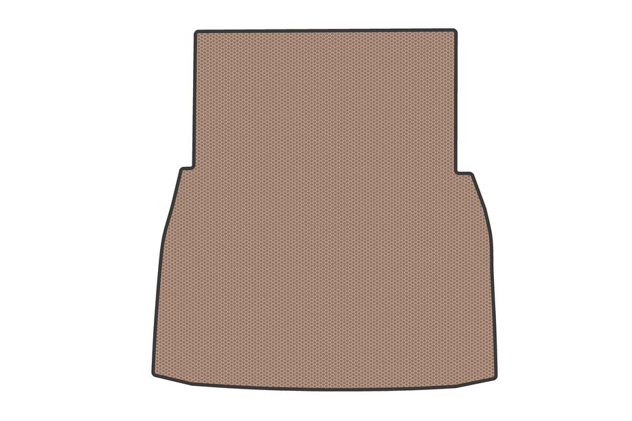 BMW 7 Serie G70/G71 2022– Rubberen kofferbakmat (voor G70E, beige) Image
