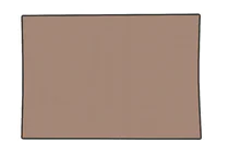 Ford Courier 2023– Rubberen kofferbakmat (Beige) foto 1