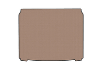 Hyundai Kona 2023– Rubberen kofferbakmat V1 (Electro, beige) foto 1