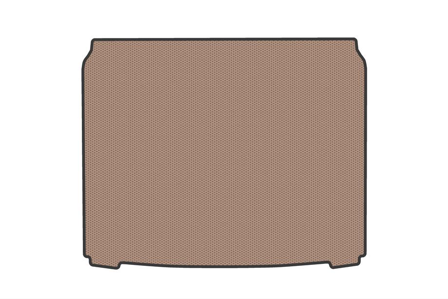 Hyundai Kona 2023– Rubberen kofferbakmat V1 (Electro, beige) Image