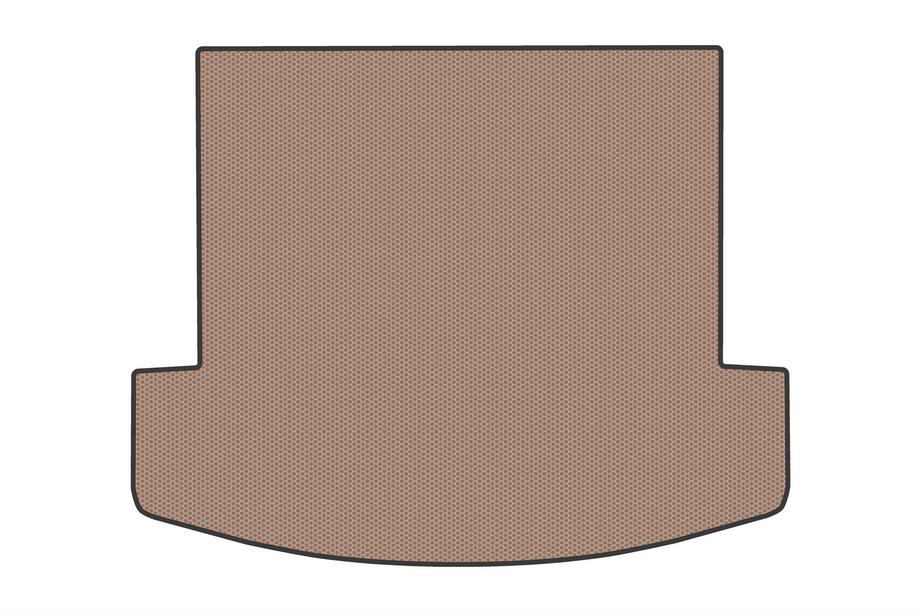 Hyundai Santa Fe 5 2023– Rubberen kofferbakmat V1 (Beige) Image