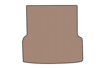 Mercedes EQS 2021– Rubberen kofferbakmat (Beige) foto 1