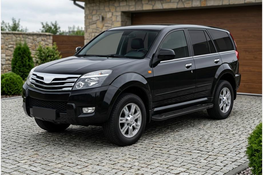 GreatWall Haval/Hover H3 2005–2013 RedLine Black zijsteps (set van 2, aluminium) Image