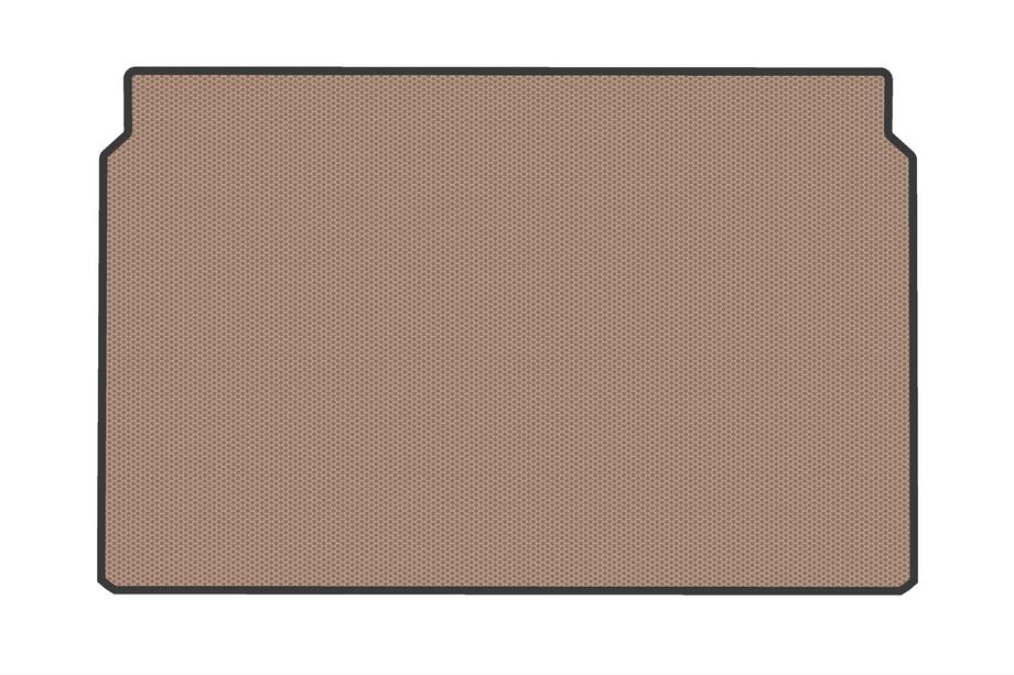 Peugeot 208 2019– Rubberen kofferbakmat (Electro, beige) Foto 1