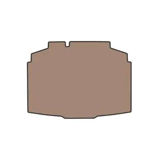 Rubberen kofferbakmat (hatchback, beige) foto 1