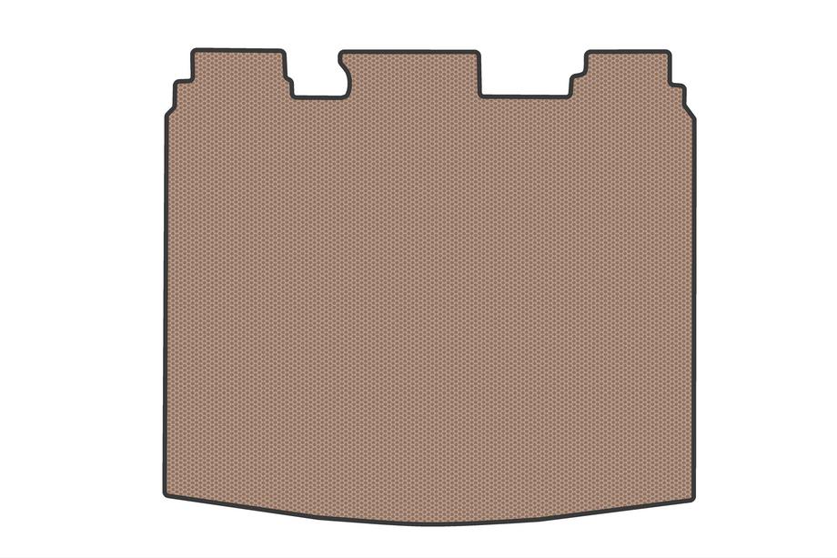 Volkswagen Caddy 2020– Rubberen kofferbakmat (Beige) Image