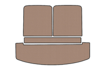 Hyundai Santa Fe 5 2023– Rubberen kofferbakmat V2 (Beige) foto 1
