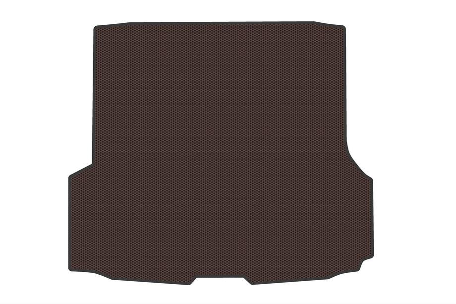 BMW 4 Serie F32/F33/F36 2012–2020 Rubberen kofferbakmat (voor F36, bruin) Image