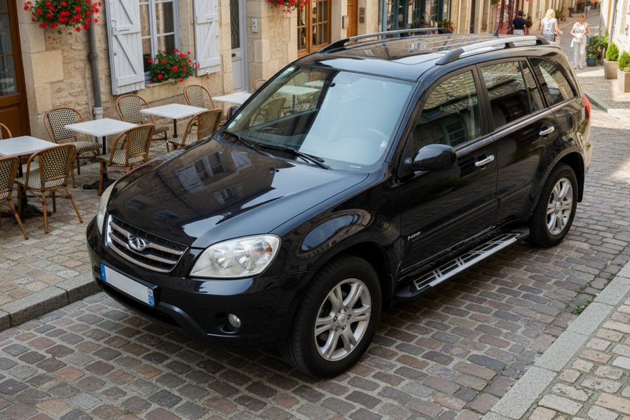 Chery Tiggo 3 2005– Sunrise side steps (2 stuks, aluminium) Image