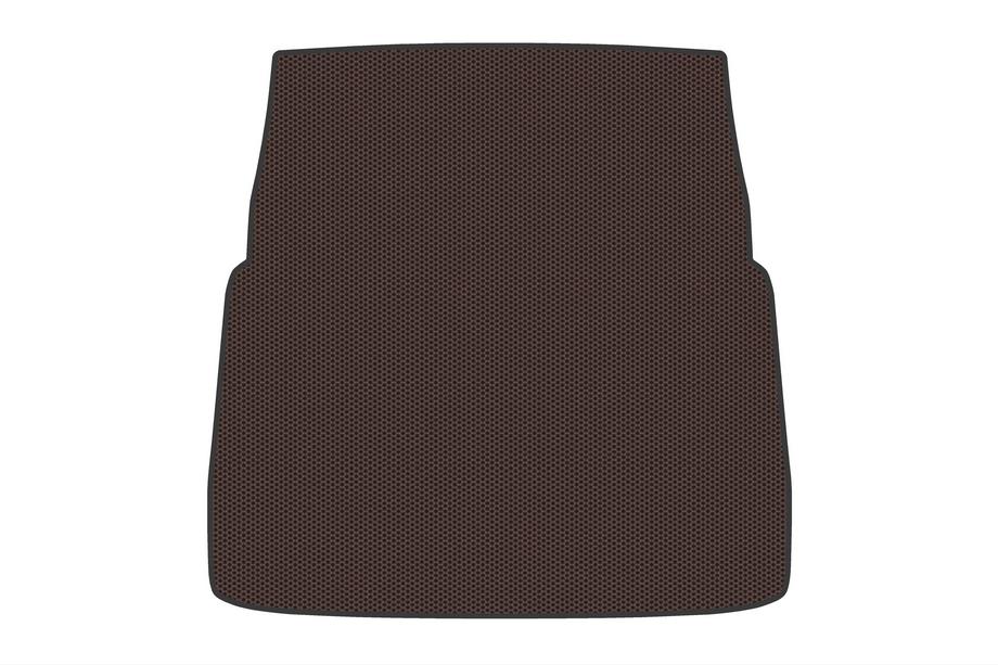Mercedes S-Class W222 2013–2022 Rubberen kofferbakmat V1 (Short, Bruin) Foto 1