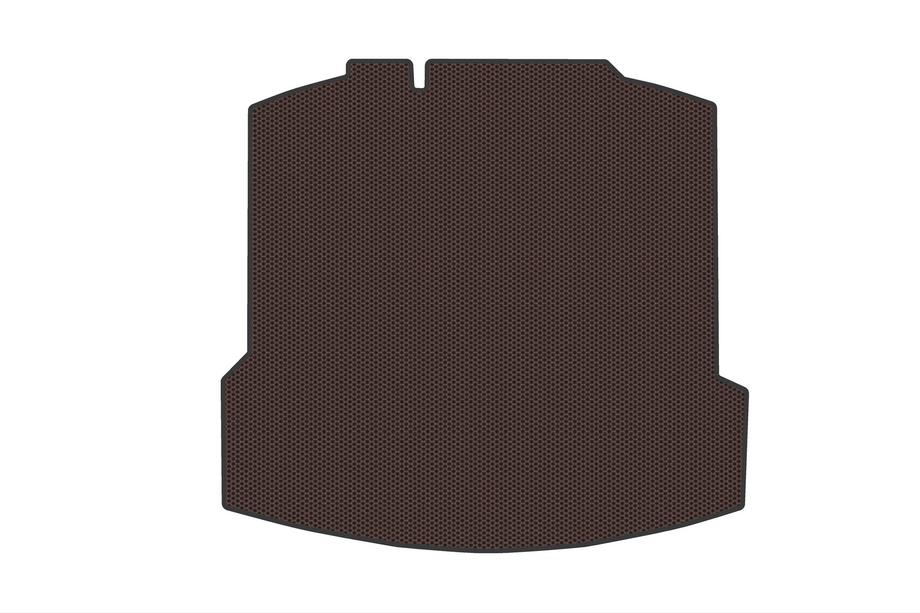 Seat Toledo 2012–2019 Rubberen kofferbakmat (bruin) Foto 1