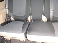 Hyundai Santa Fe 2 2006–2012 Autostoelhoezen (kunstleer↗stof, Premium) foto 14
