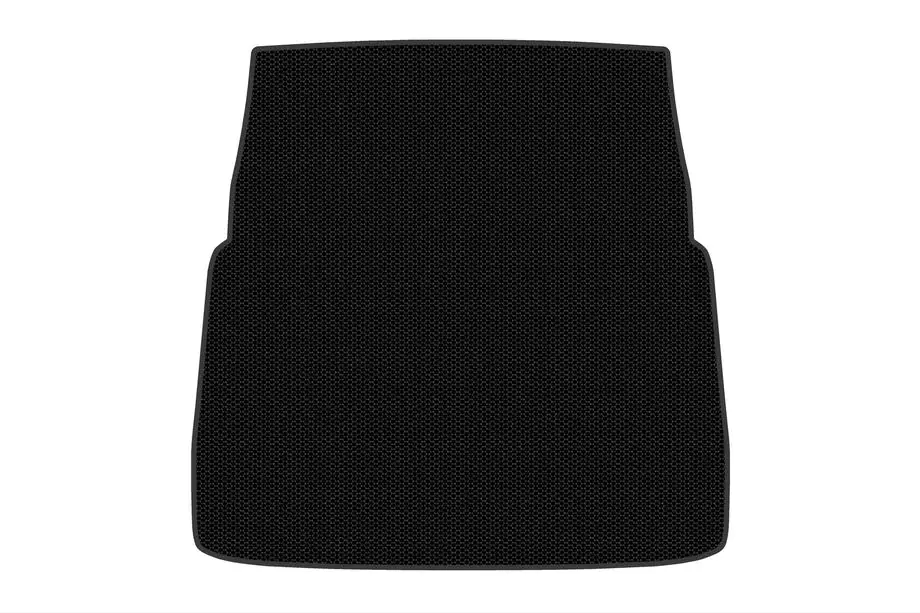 Mercedes S-Class W222 2013–2022 Rubberen kofferbakmat V1 (Short, Zwart) Image