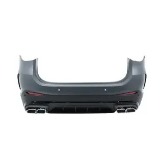 Complete achterbumper GLC63 AMG foto 4