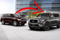 Infiniti QX56 2010–2013 Restylingkit voor QX80 2024 foto 1