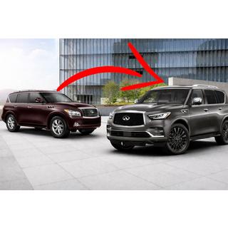 Restylingkit voor QX80 2024 Infiniti QX56 2010–2013 foto 1