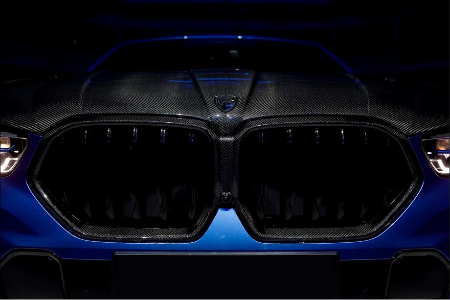BMW X6 G06 2019–2027 Grille-omlijsting LRT (2023+, Carbon) Image