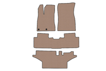 Peugeot 5008 2024– Rubberen automatten Carsuit (3 rijen, Beige) foto 1
