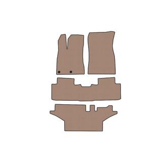 Rubberen automatten Carsuit (3 rijen, Beige) foto 1
