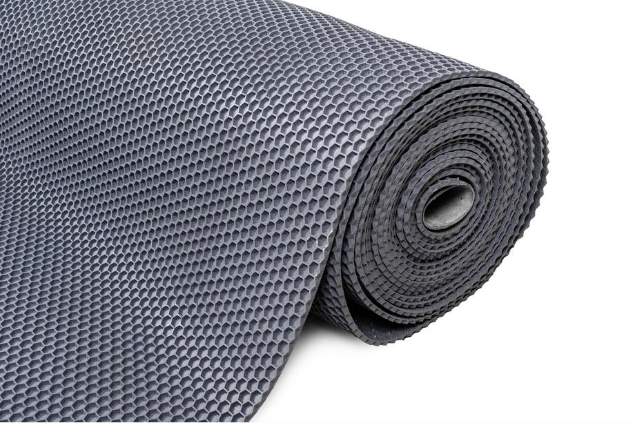 Rubberplaat voor automatten 120×100 (honingraat, grijs) Foto 1
