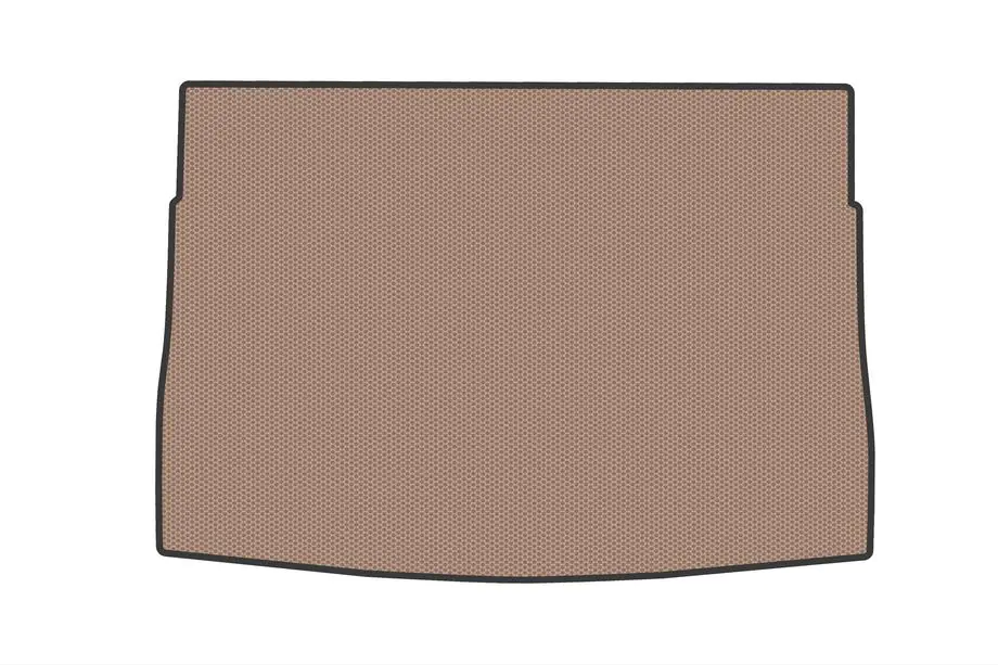 Volkswagen Golf 8 2019– Rubberen kofferbakmat (HB, bovenste, beige) Foto 1