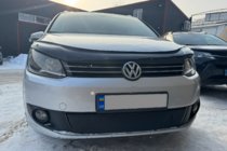 Volkswagen Touran 2010–2015 Winterafdekking radiateurgrille (onderste) Mat foto 1