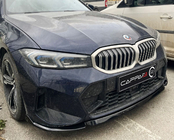 BMW 3 Serie G20/G21 2018– Frontbumper lip EuroCap V1 (voor M-Performance 2022-, hoogglans zwart) foto 2