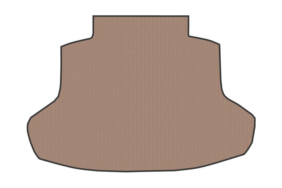 Honda Civic Sedan 2021– Rubberen kofferbakmat V2 (Beige) Foto 1