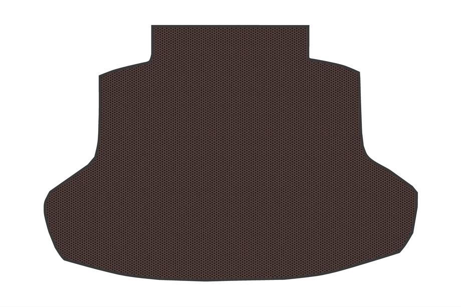 Honda Civic Sedan 2021– Rubberen kofferbakmat V2 (Bruin) Foto 1