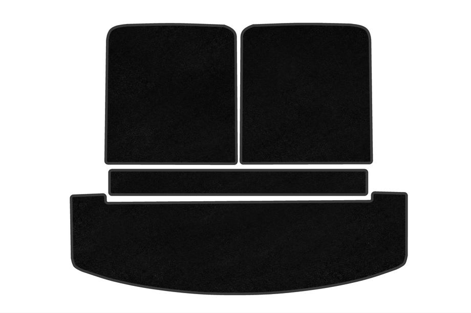 Hyundai Santa Fe 5 2023– Textiele kofferbakmat Classic V2 (Zwart) Foto 1
