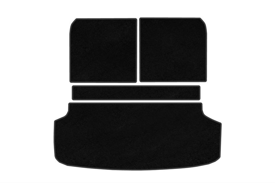 KIA EV9 Textiele kofferbakmat Classic V2 (Zwart) Image