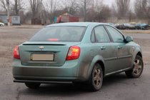 Chevrolet Lacetti 2003–2024 Achterbeschermbeugel AK002 Black (42 mm, RVS) foto 3